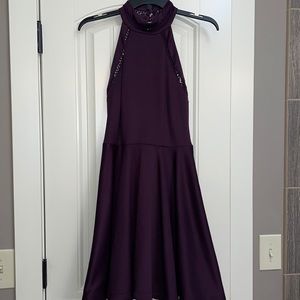 B Darlin high neck, fit and flare